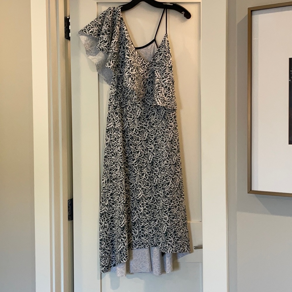 Club Monaco One Shoulder Maxi